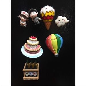cute refrigerator magnets (7 pieces)